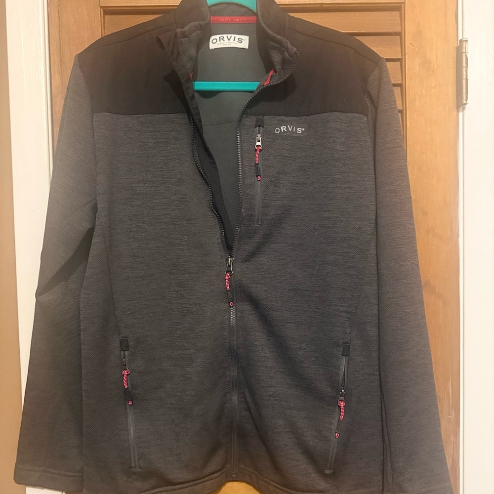 Orvis Men's Bonded Mesh Zip-Front Jacket